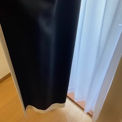 レース＆遮光カーテンベージュの画像