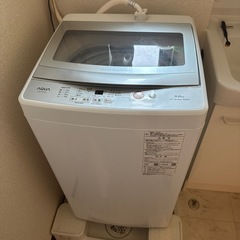 冷蔵庫、電子レンジ、洗濯機の画像