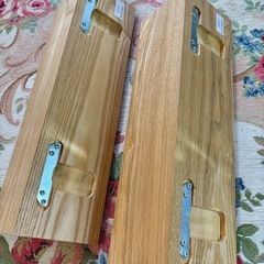 お話し中　無印良品　飾り棚　2個セットの画像