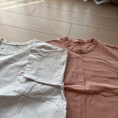 GU メンズTシャツ　Mサイズの画像