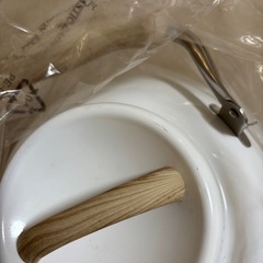 新品　やかん　ホワイト　笛吹きやかん　ケトル　IH対応の画像