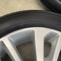 日産純正ホイール　バリ山の画像