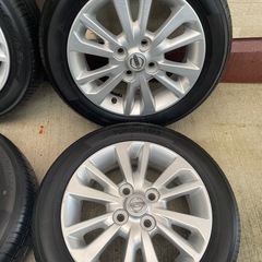 日産純正ホイール　バリ山の画像
