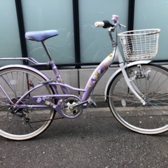 24インチ子供用自転車の画像