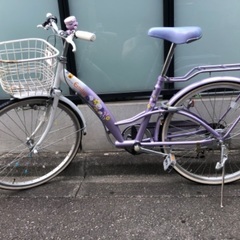 24インチ子供用自転車の画像