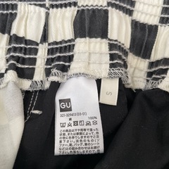 チェッカー柄シェフパンツ　メンズSの画像