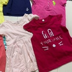 女の子90〜100サイズ半袖　9点②の画像
