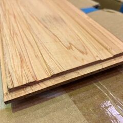 メーカー記載無し フローリング材 DIY リフォーム 資材 ヒノキ ウォールナットの画像