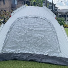 【1回使用のみ】ワンタッチテント オフホワイト 2〜3人前の画像