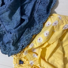 女の子　ワンピース　　90サイズ　2点③の画像