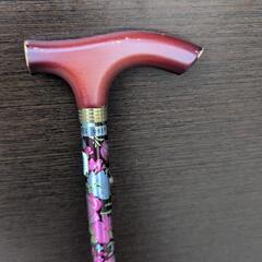 折りたたみ花柄杖の画像