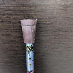 折りたたみ花柄杖の画像