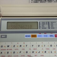 【CASIO】 カシオ PB-80 ポケットコンピューター ポケコン 昭和レトロ 当時物 カシオ計算機 80年代 レトロコレクション A0231の画像