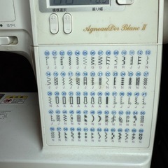 ブラザーコンピュータミシンの画像