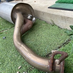 純正マフラー レガシィB4 RSKの画像
