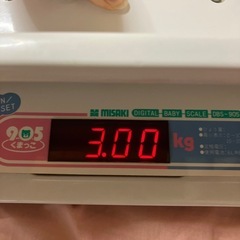 ベビースケール　体重計の画像