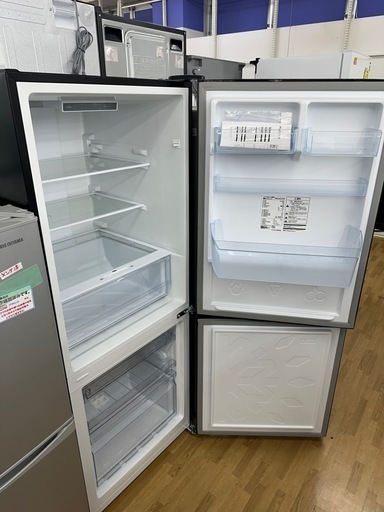 【ドリーム川西店御来店限定】MAXZEN 冷蔵庫　JR282ML01GM  2023年製／クリーニング済み 【2125560000022217】