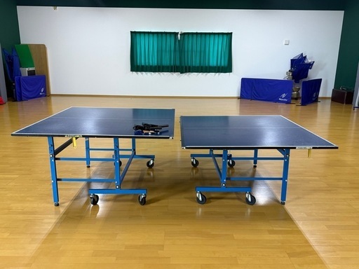 高さ調整付き　卓球台