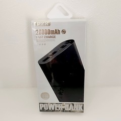 【新品未開封】モバイルバッテリー POWER BANK 20000mAhの画像
