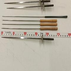0823-269 バーベキュー串　９本セットの画像
