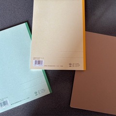 新品ノート3冊の画像