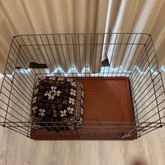 美品！ペット ケージ 犬の画像