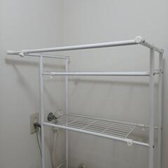 洗濯機用　可変式ラックの画像