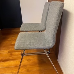 【美品】ダイニングチェア 2脚セット 1000円の画像