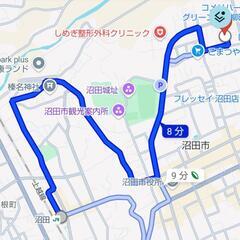 沼田駅が車8分!自転車でもすぐ行けます。