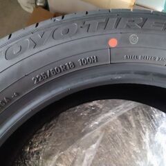 新車外し トーヨータイヤプロクセス225/60r18の画像