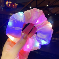 4個Set　光るシュシュ　花火大会　お祭り　イベント　コンサート　デート　夜景の画像