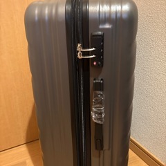 [Spyplan] グレー　スーツケース M キャリーケース 拡張機能付きの画像