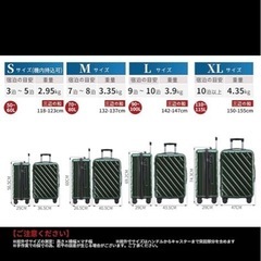 [Spyplan] グレー　スーツケース M キャリーケース 拡張機能付きの画像