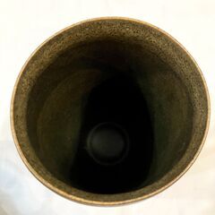 たち吉 橘吉 花生 ひすい 花器 花瓶 高さ約29㎝ 陶器の画像