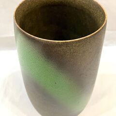 たち吉 橘吉 花生 ひすい 花器 花瓶 高さ約29㎝ 陶器の画像