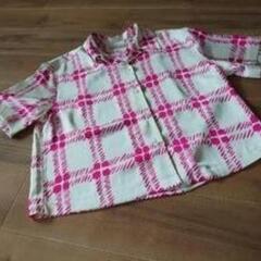 新品未使用 MARNI ピンクとホワイトのチェック柄 Ｌサイズの画像