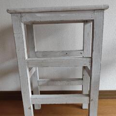 木製　アンティーク　花台　高さ61センチの画像