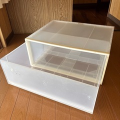 無印かニトリ収納ケースの画像