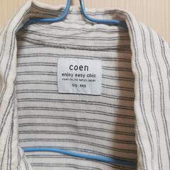 COEN リネン長袖シャツ レディースの画像