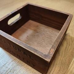 木製BOX　アンティーク調　の画像