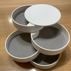 アクセサリートレー 4段 タワー【Yamazaki】の画像
