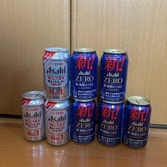 ビール、缶チューハイ、ハイボールなどの画像