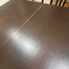 ダイニングテーブルセット（IKEA）差し上げます。の画像