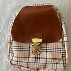 新品ミニリュック 3way 可愛いバックの画像