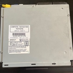 トヨタ純正　カーナビ　ディーラーオプションナビ　NHZA-W58G の画像
