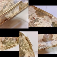 お盆 トレー ぼん 洋風 洋菓子 来客の画像