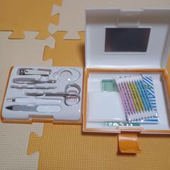 赤十字 　ノベルティグッツ　お手入れセット　（爪切り｜衛生日用品・衛生医療品）の画像