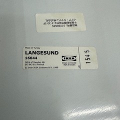 【ドリーム川西店御来店限定】IKEA 壁掛けミラー／クリーニング済み 【99560000023529】の画像