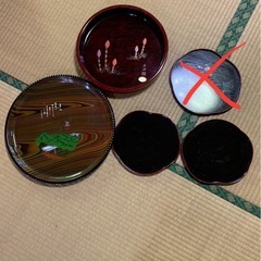 おぼん トレーセット4点の画像