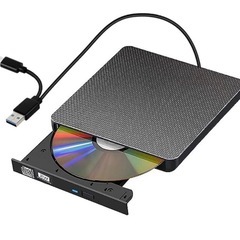 【新品・美品】外付けCD・DVDドライブお譲りいたします。の画像